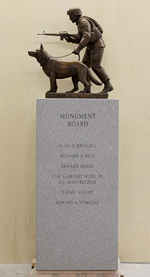 K9s War on Terror Monument